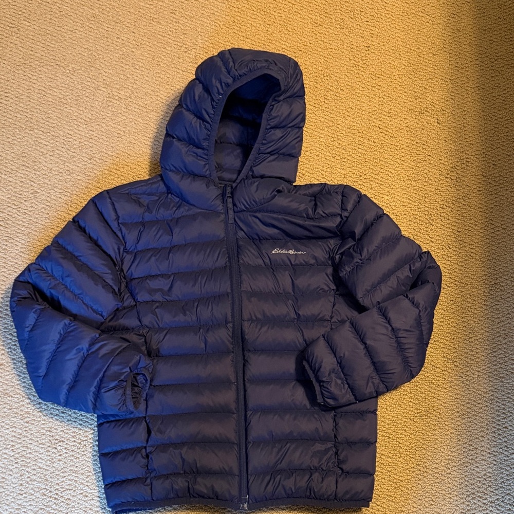 Eddie Bauer Kids Puffer Jacket - Navy Blue